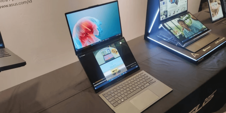 Mode Penggunaan Laptop ASUS Zenbook DUO, Menyesuaikan dengan Gaya Kerja Anda