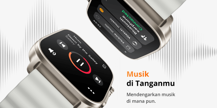 Desain Futuristik Realme Watch 5 dan Layar AMOLED Besar yang Memukau