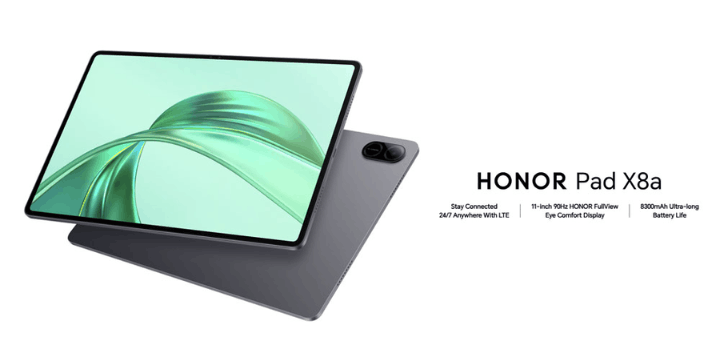 Desain Unibody HONOR Pad X8a yang Elegan dan Ergonomis