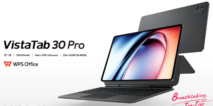 Desain Modern dan Build Quality Itel VistaTab 30 Pro yang Solid