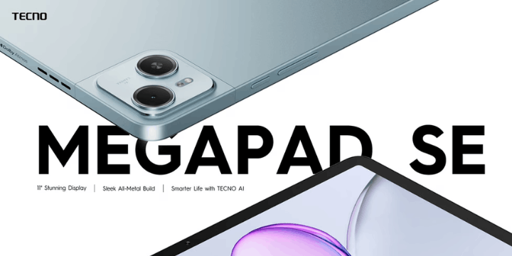 Desain Modern Tecno Megapad SE dan Ergonomis untuk Semua Anggota Keluarga